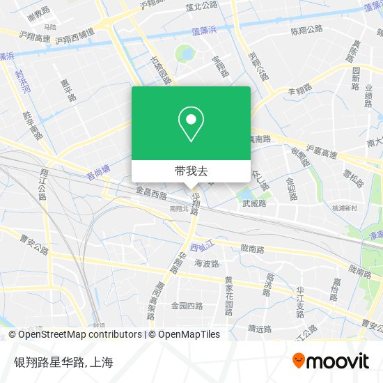 银翔路星华路地图