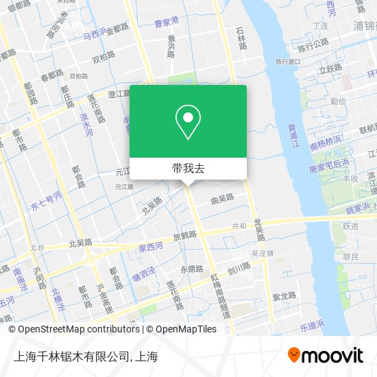 上海千林锯木有限公司地图