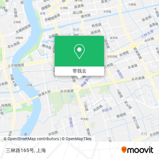 三林路165号地图