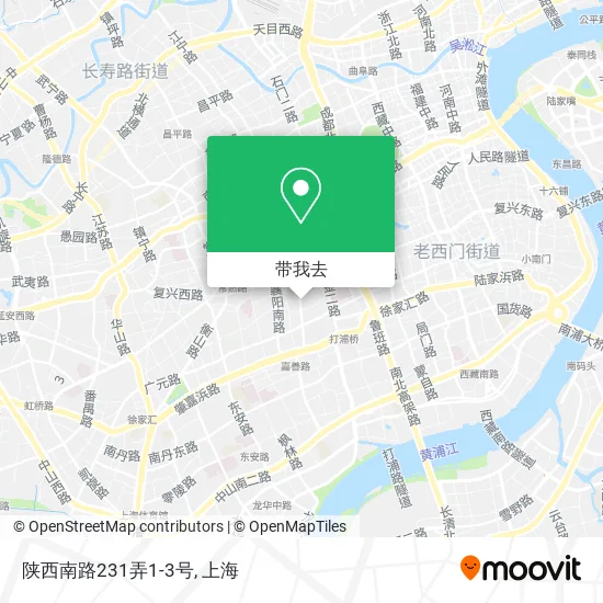 陕西南路231弄1-3号地图