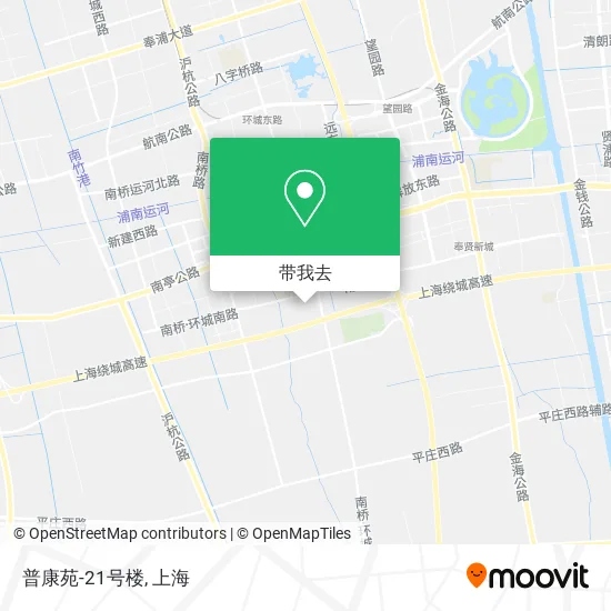 普康苑-21号楼地图