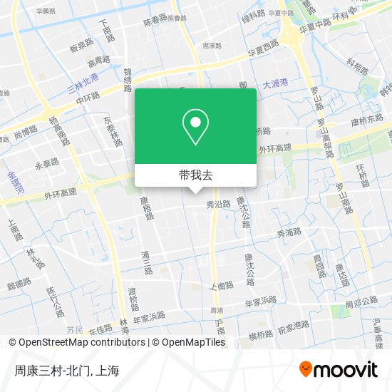 周康三村-北门地图
