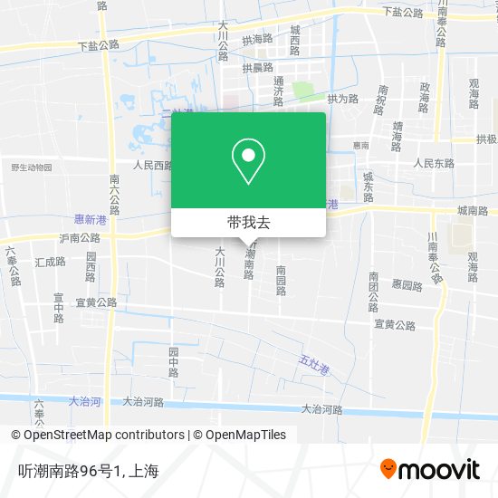 听潮南路96号1地图