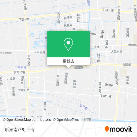 听潮南路9地图