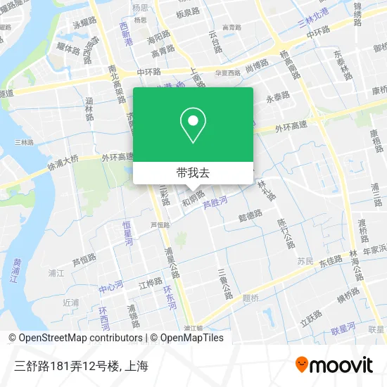 三舒路181弄12号楼地图