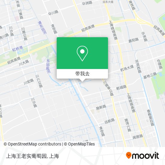 上海王老实葡萄园地图