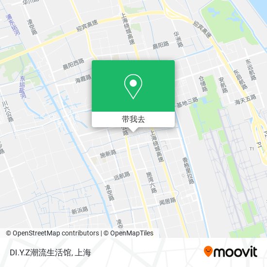 DI.Y.Z潮流生活馆地图