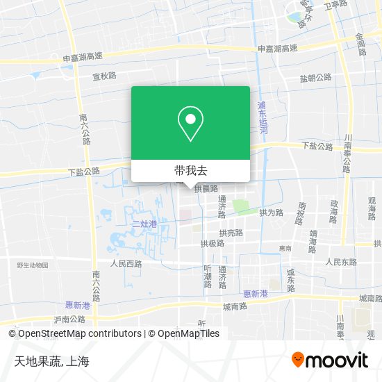 天地果蔬地图