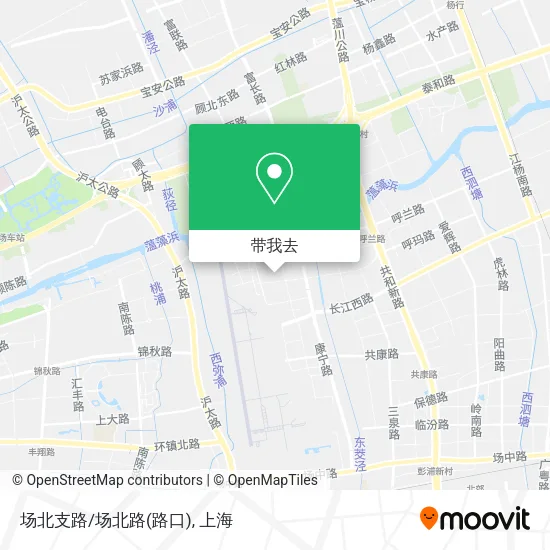 场北支路/场北路(路口)地图
