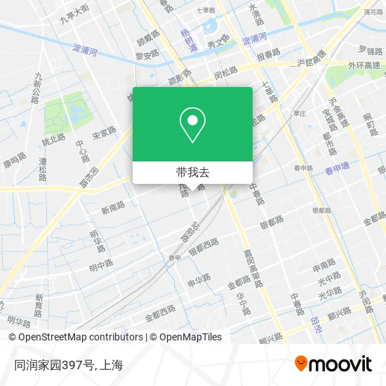 同润家园397号地图