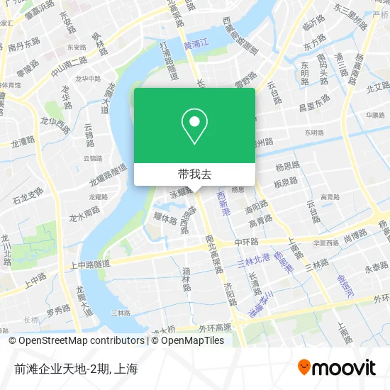 前滩企业天地-2期地图