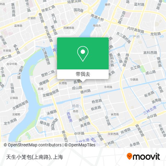 天生小笼包(上南路)地图