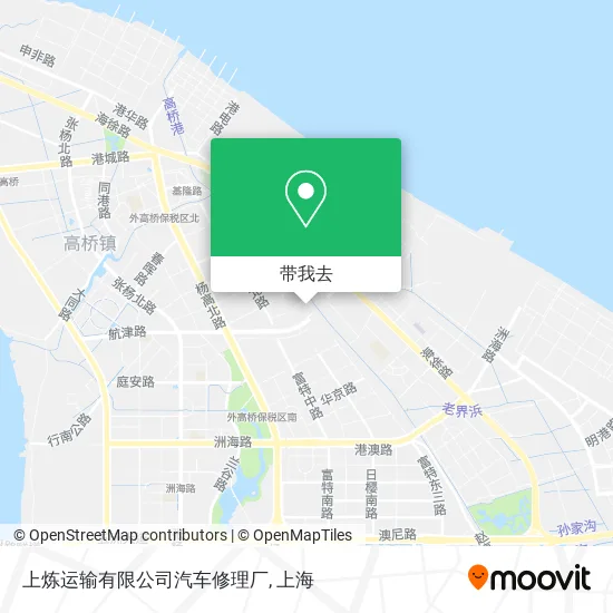 上炼运输有限公司汽车修理厂地图