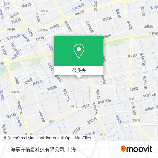 上海享卉信息科技有限公司地图