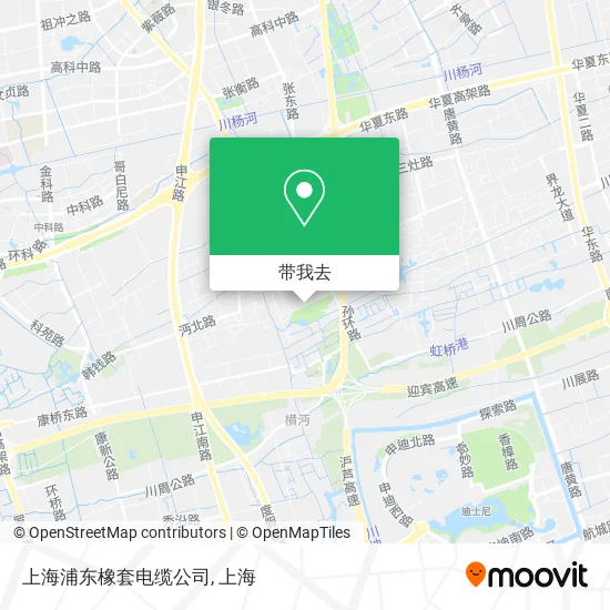 上海浦东橡套电缆公司地图