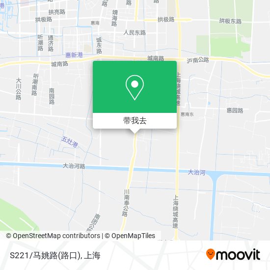 S221/马姚路(路口)地图