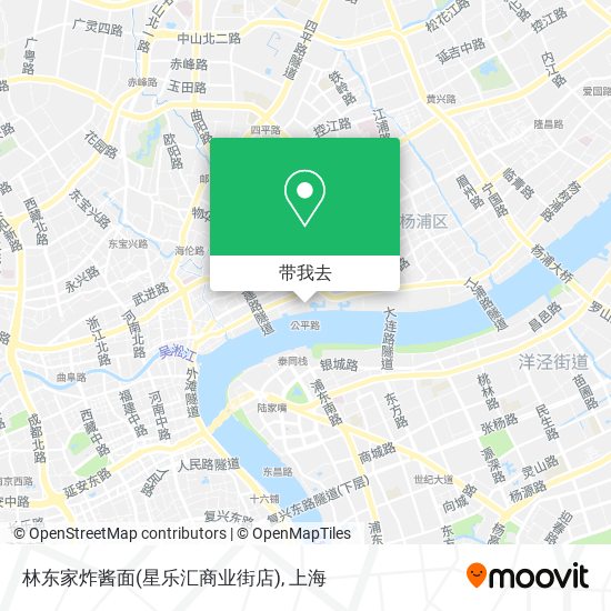 林东家炸酱面(星乐汇商业街店)地图