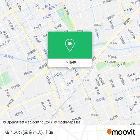 锅巴米饭(莘东路店)地图