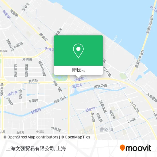 上海文强贸易有限公司地图
