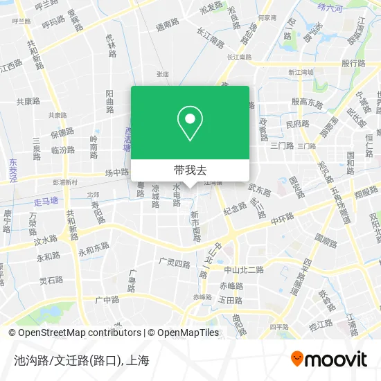 池沟路/文迁路(路口)地图