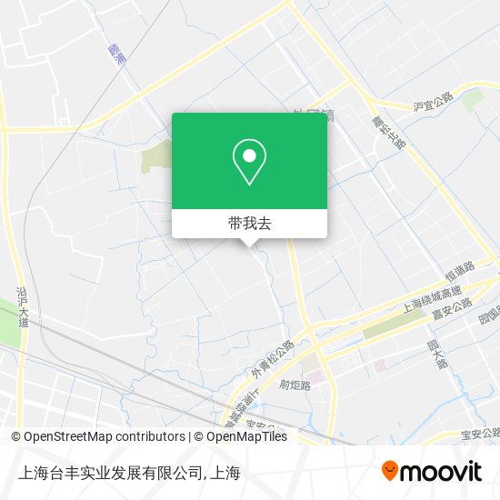 上海台丰实业发展有限公司地图
