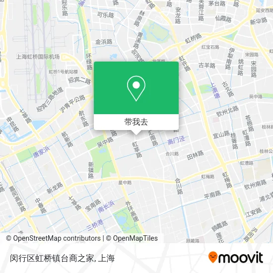 闵行区虹桥镇台商之家地图
