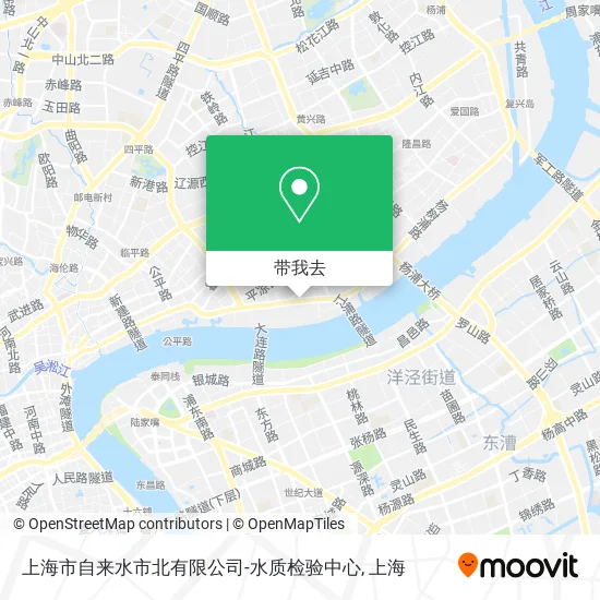 上海市自来水市北有限公司-水质检验中心地图