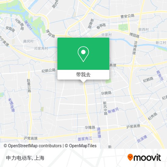 申力电动车地图