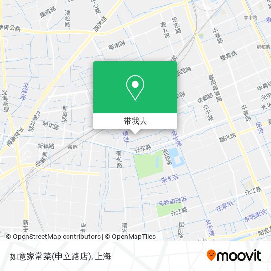 如意家常菜(申立路店)地图