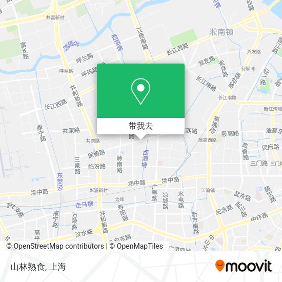 山林熟食地图