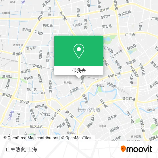 山林熟食地图