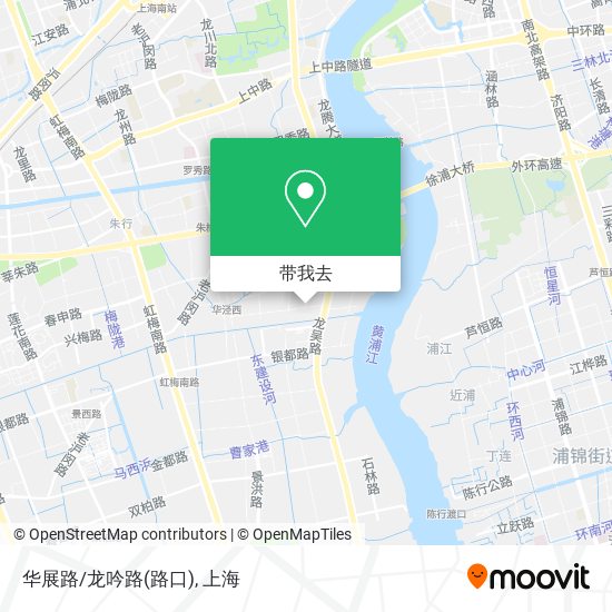 华展路/龙吟路(路口)地图