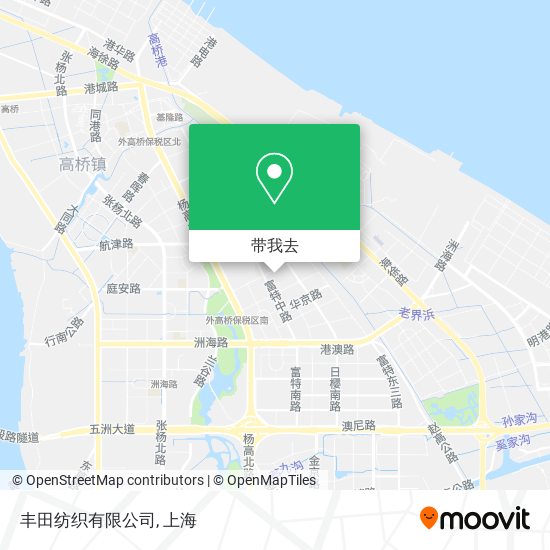 丰田纺织有限公司地图