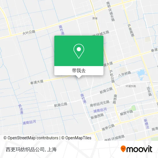 西更玛纺织品公司地图