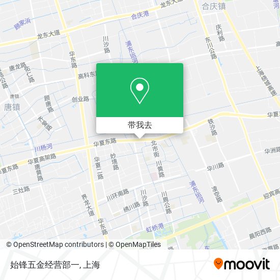始锋五金经营部一地图