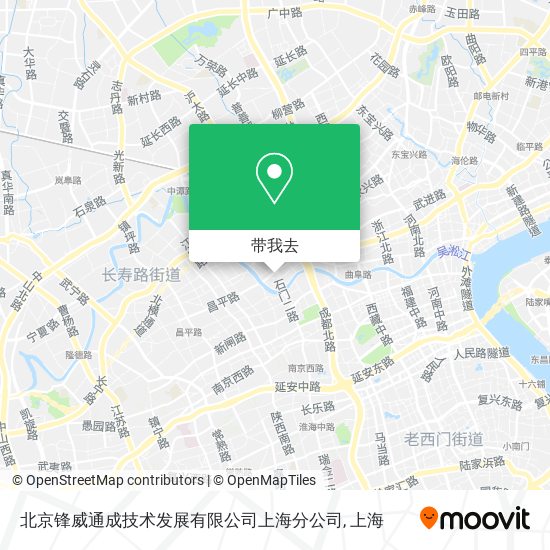 北京锋威通成技术发展有限公司上海分公司地图