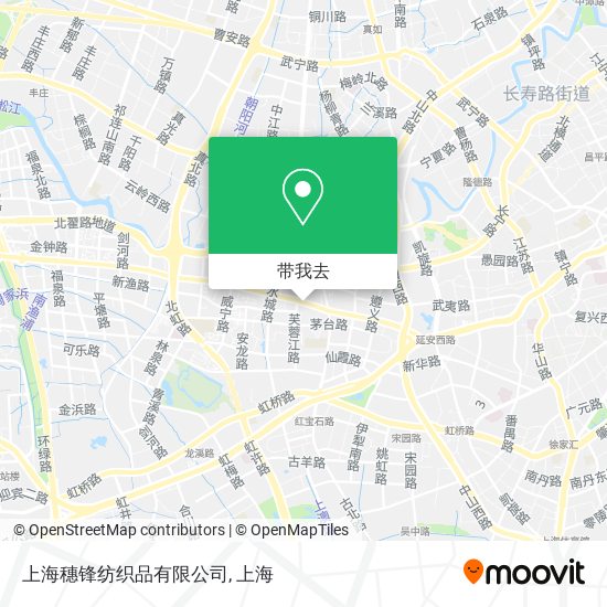 上海穗锋纺织品有限公司地图