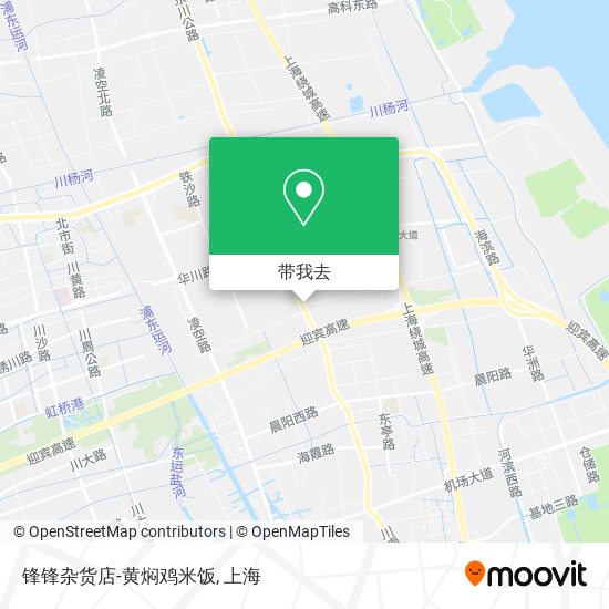 锋锋杂货店-黄焖鸡米饭地图