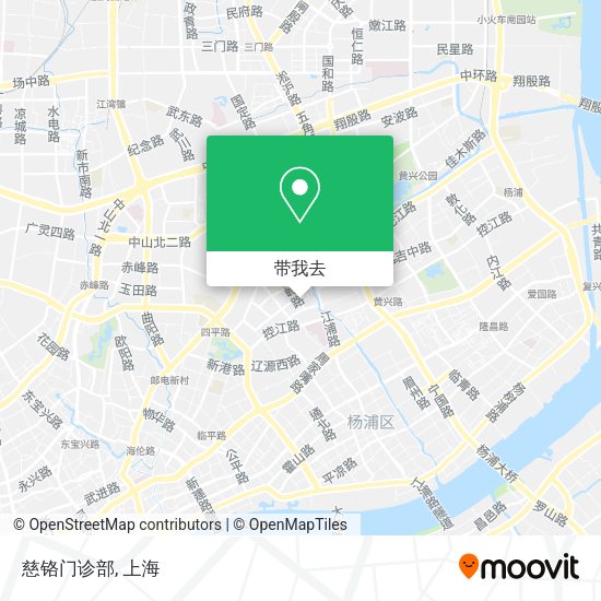 慈铬门诊部地图