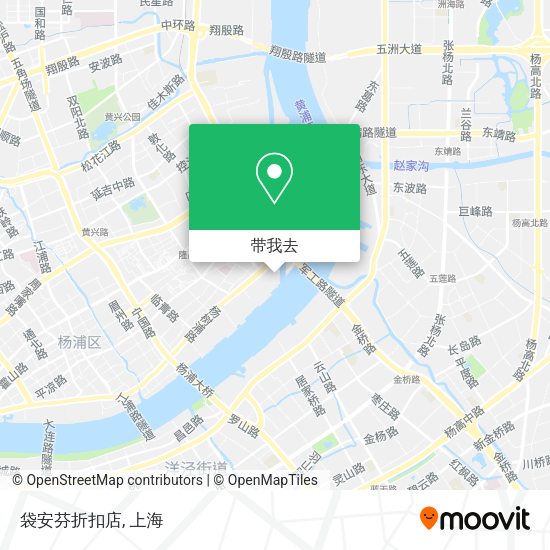 袋安芬折扣店地图