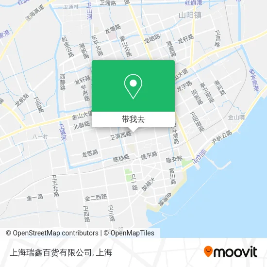 上海瑞鑫百货有限公司地图