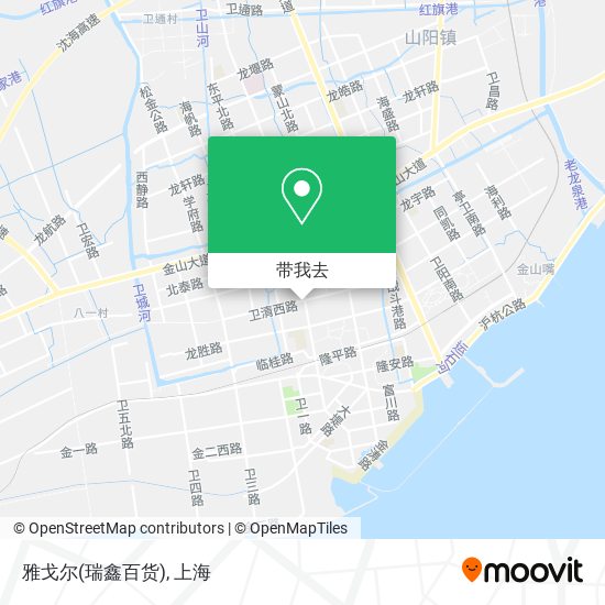 雅戈尔(瑞鑫百货)地图
