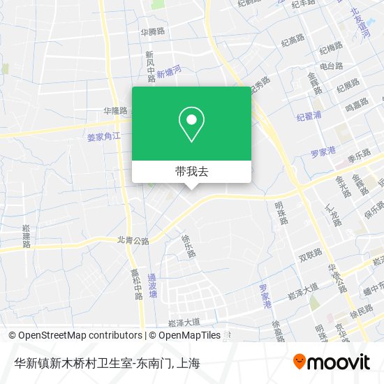 华新镇新木桥村卫生室-东南门地图