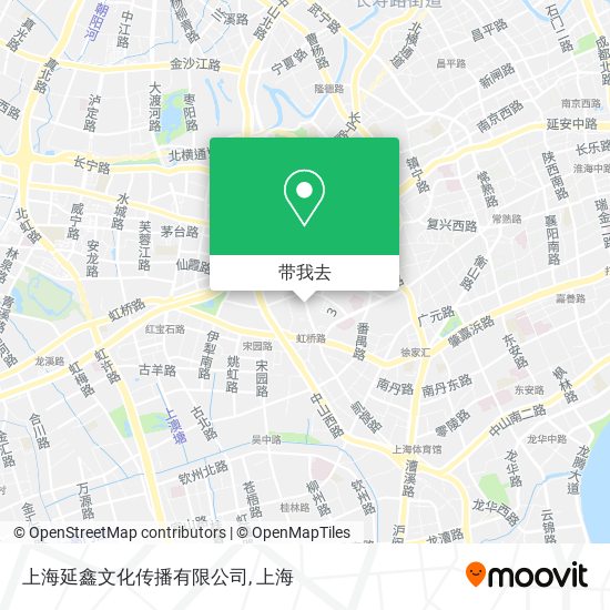 上海延鑫文化传播有限公司地图