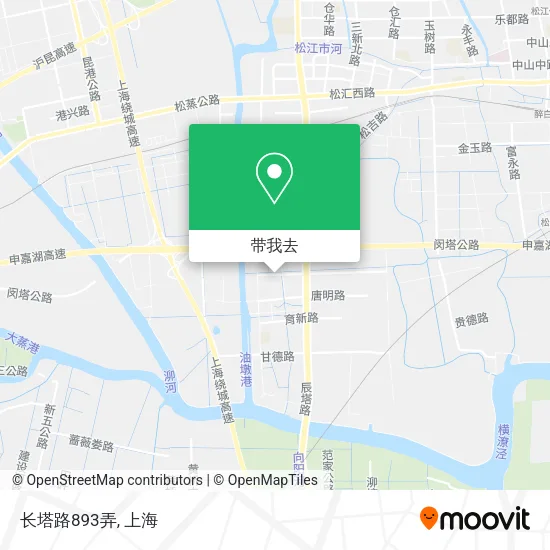 长塔路893弄地图