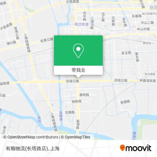 有顺物流(长塔路店)地图
