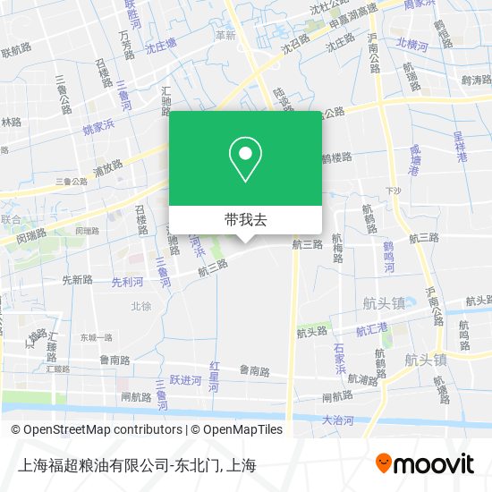 上海福超粮油有限公司-东北门地图