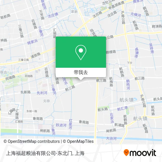 上海福超粮油有限公司-东北门地图