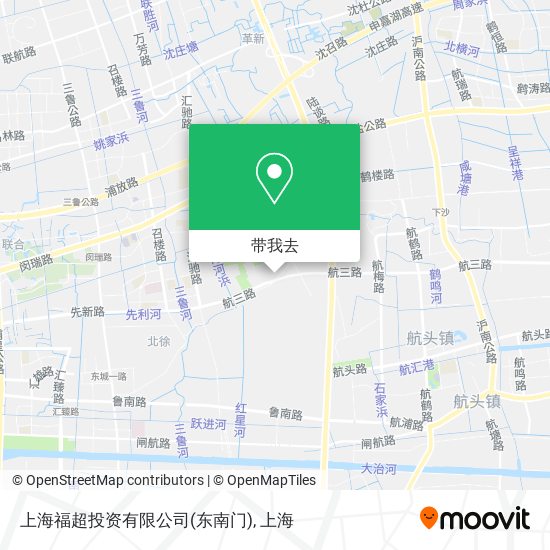 上海福超投资有限公司(东南门)地图