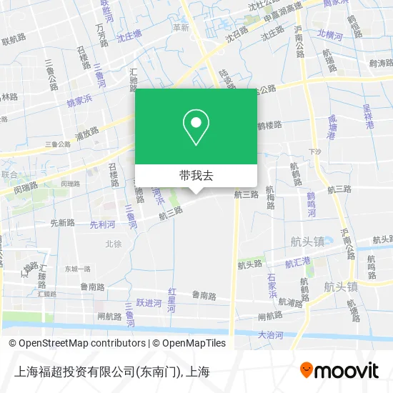 上海福超投资有限公司(东南门)地图